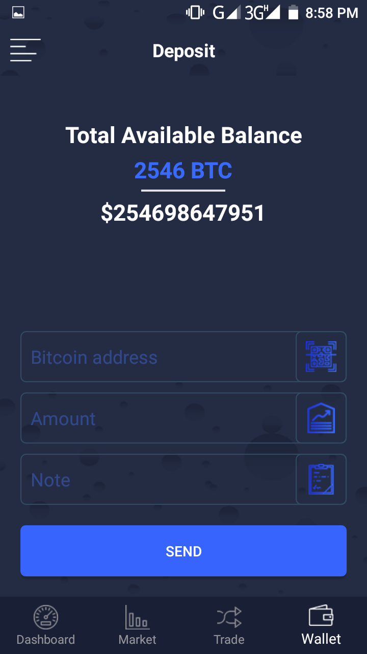 cryptocurrency android template